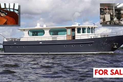 €995K Custom LIVEABOARD Explorer Yacht For Sale! | M/Y 'Liberte'