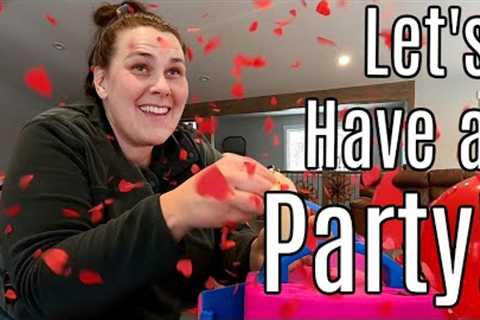 Shop Clean Cook &amp; Decorate W/ Me! GALENTINES PARTY  ❤