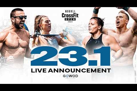CrossFit Open Workout 23.1 Live Announcement