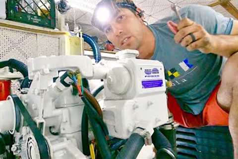 The Last Critical Pieces of Equipment Finally INSTALLED on Our Liveaboard Trawler