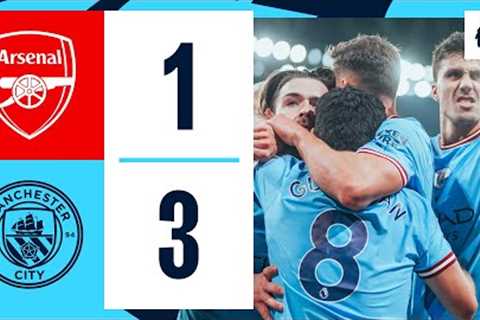HIGHLIGHTS! Arsenal 1-3 Man City | CITY TOP PREMIER LEAGUE TABLE AFTER SECOND-HALF DOUBLE