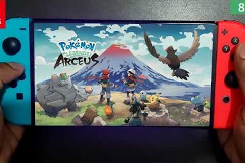 Pokémon Legends: Arceus Nintendo Switch V1 Gameplay 2023