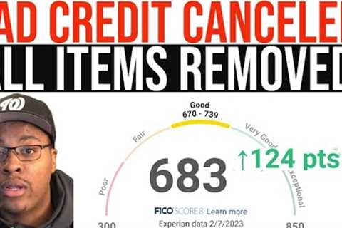 BAD CREDIT CANCELED FOREVER! The Goat of Credit Repair Reveals Secrets!(Must Watch!)