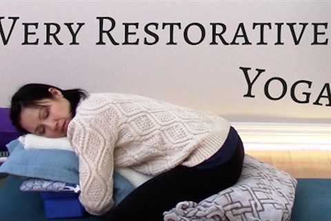 Deeply Restorative  Yoga Full Class No Music