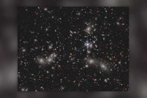 James Webb space telescope shows stunning images of megacluster