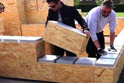 Incredible Fastest Wooden House Construction - Faster And Less Inexpensive Construction Solutions