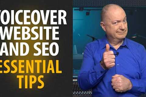 Voiceover Website and SEO tips