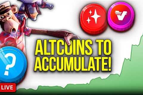 Accumulate THESE Altcoins NOW To Make HUGE Gains On This Crypto Rally!