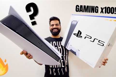 Sony PlayStation 5 Unboxing &amp; First Look | Sony PS5 Next Gen Console Gaming🎮🔥🔥🔥