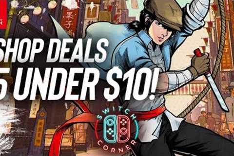 This Nintendo ESHOP Sale Is Massive! 15 Under $10! Nintendo Switch ESHOP Deals