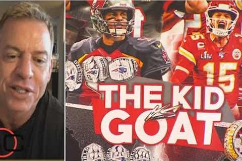Mahomes will surpass Tom Brady to The GOAT - Troy Aikman on Chiefs win Super Bowl LVII over Eagles