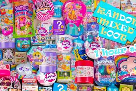 Random And Mixed Loot 1 Hour Compilation Opening Surprise Blind Bag Toys Unboxing #5 H5Kids
