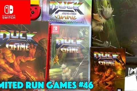 UNBOXING! Duck Game Deluxe Edition Nintendo Switch Limited Run Games #46