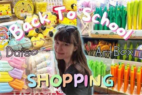 [ENG/KR] BACK TO SCHOOL Shopping in Korea | School Supplies &amp; Stationary 2022 | Daiso &amp;..
