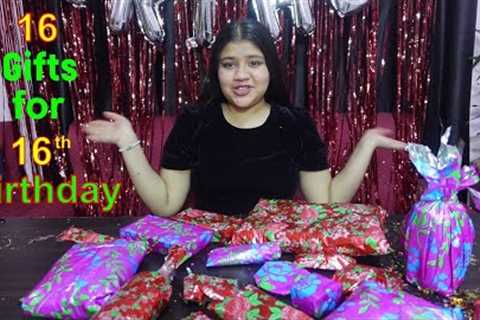 Opening My 16th Birthday Gifts @BudaBudiVlogs