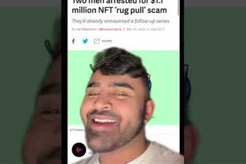 Two men arrested for $1.1Million NFT Rug pull scam | Crypto Finance NFT