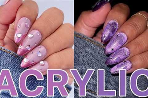 ✨312✨Amazingly Beautiful Acrylic Nail Art Designs Tutorial Ideas Compilation