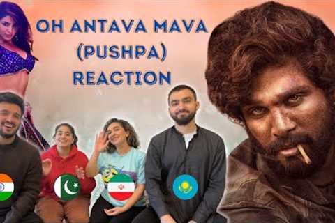 O Antava Full Song Reaction | Pushpa Songs | Allu Arjun, Samantha | Foreigners React