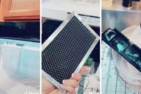 This is when to replace your microwave's charcoal filter