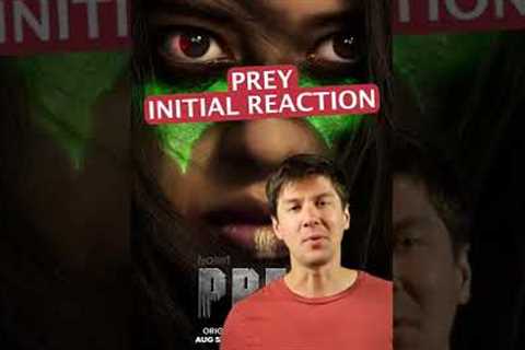 First REACTION To Hulu's PREY (2022) | THE BEST PREDATOR MOVIE?? #Shorts