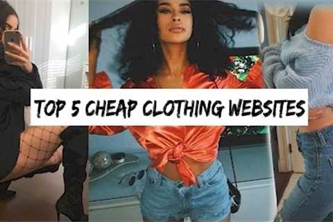 TOP 5 PLACES TO SHOP ONLINE | SHOPPING HACKS TO SAVE MONEY