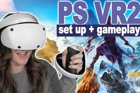 PS VR2 Set Up and Gameplay Reaction!