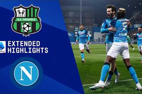 Sassuolo vs. Napoli: Extended Highlights | Serie A | CBS Sports Golazo