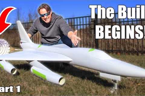 Building the ULTIMATE RC B-58 Hustler Part1: Hidden Controls &amp; a Drag Chute!