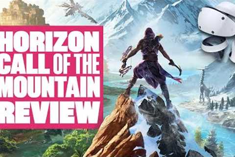 Horizon Call of the Mountain PS VR2 Gameplay Review - FEAST HORIZON THIS!