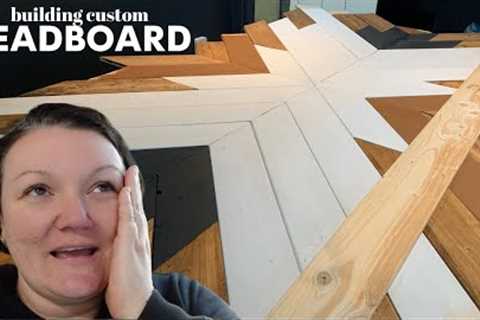 What have you done to our bedroom!? Custom Wood Headboard DIY