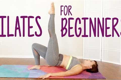 Total Body Pilates! 20 Minute Tone &amp; Shape, Legs, Butt, Abs, Beginners Home Workout, Flexib