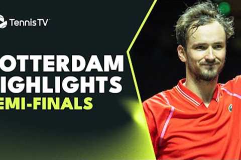 Medvedev Faces Dimitrov &amp; Sinner Locks Horns With Griekspoor | Rotterdam 2023 Highlights..