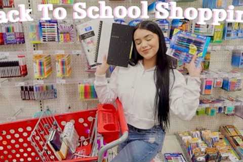 Back To School Supplies Shopping *College Edition*