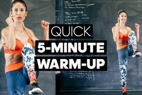5 Minute Warm-up - Before ANY Workout!