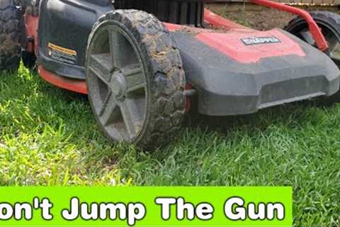 It's Too Soon For Lawn Care - 7 Things To Avoid