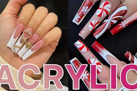 ✨313✨Amazingly Beautiful Acrylic Nail Art Designs Tutorial Ideas Compilation