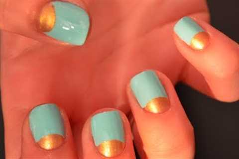 Half Moon Manicure Tutorial