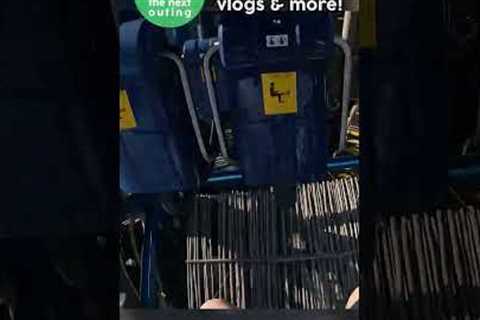 Rough Rough Rough #rollercoaster #fyp #usa #shorts #themepark #amusementpark #vlog #moreyspiers