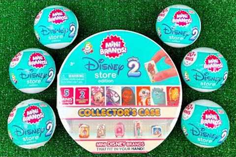 MINI BRANDS DISNEY STORE EDITION COLLECTOR'S CASE SERIES 2 - UNBOXING MINI TOYS