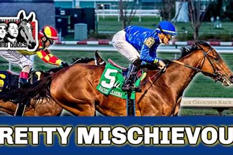 2023 Rachel Alexandra Stakes Replay | PRETTY MISCHIEVOUS Upsets HOOSIER PHILLY In Kentucky Oaks Prep