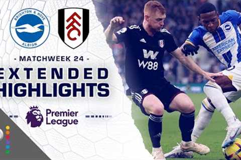Brighton v. Fulham | PREMIER LEAGUE HIGHLIGHTS | 2/18/2023 | NBC Sports