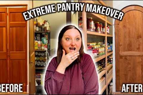 EXTREME PANTRY MAKEOVER! + WE HIRED PROFESSIONAL ORGANIZERS.. SHOCKING DIFFERENCE