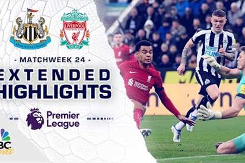 Newcastle United v. Liverpool | PREMIER LEAGUE HIGHLIGHTS | 2/18/2023 | NBC Sports