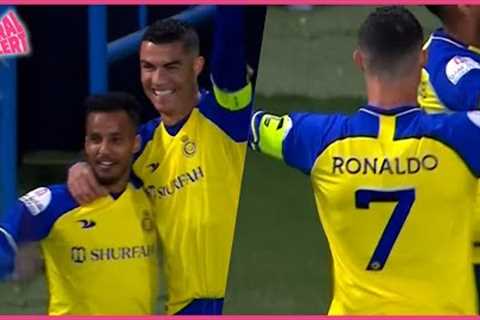 Two Assists and the win for Cristiano Ronaldo against Al-Taawoun