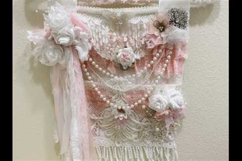 DIY - Shabby Chic Pocket Wall Hanger Project