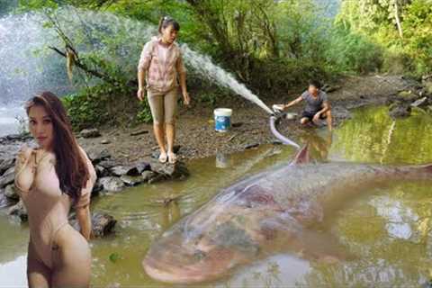 Modern Technology Easy Catching Many Fish Use Many Large Pump Catch Many Fish, Top 10 Wild Fishing