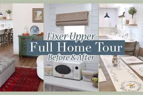FULL HOME TOUR RENOVATION BEFORE &amp; AFTER | DIY HOME MAKEOVER