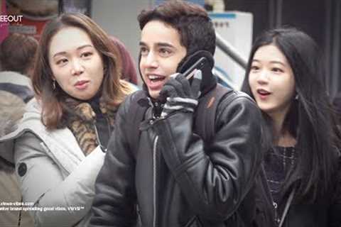 😂 foreigner pranking koreans in perfect korean (french ver.) | pranks