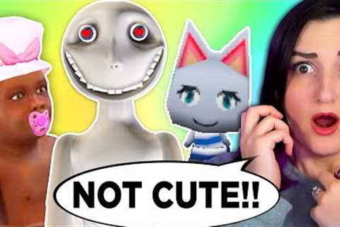 DO NOT Download These CUTE Games ...They're Actually HAUNTED 17