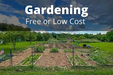 Best FREE garden hacks, tips, and tricks for gardening on a budget.